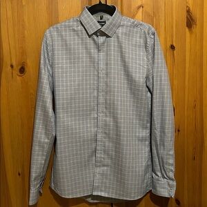 Olymp No. Six men’s slim cut dress shirt - Size 15
